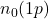 n_0 (1 − p)