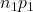 n_1 p_1
