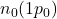 n_0 (1 − p_0)